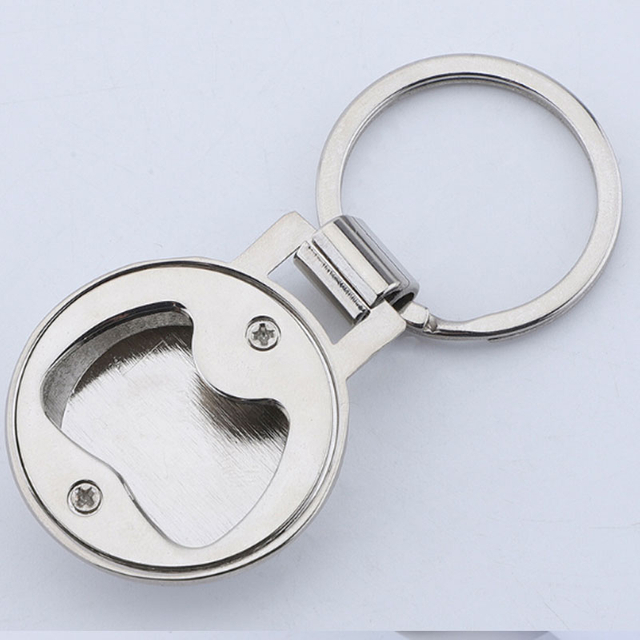 キーチェーン付きパーソナライズされたメンズクールボトルオープナー