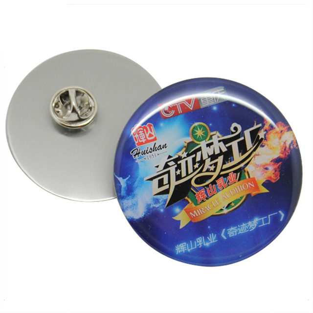 エポキシを使用したカスタマイズされたCMYK印刷ラペルピン