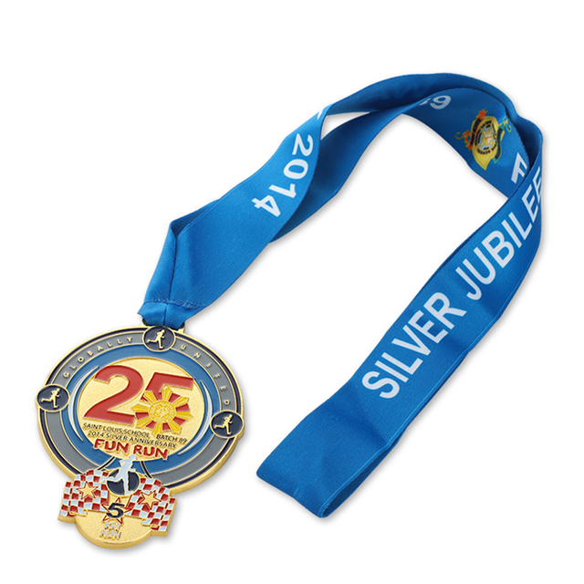 クロスカントリー記念ベストブロンズ ランニング部門のベストフィニッシャーメダル