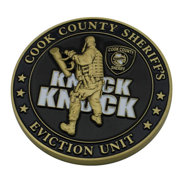 3Dカスタムソフトエナメルメタルチャレンジコイン