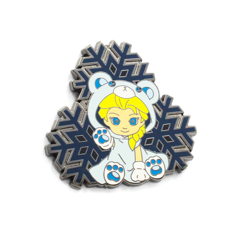 カスタムロゴソフトハードアニメエナメルラペルピンバッジ