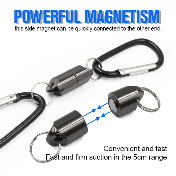 カスタムストロングカップル磁気クイックリリースキーホルダー 